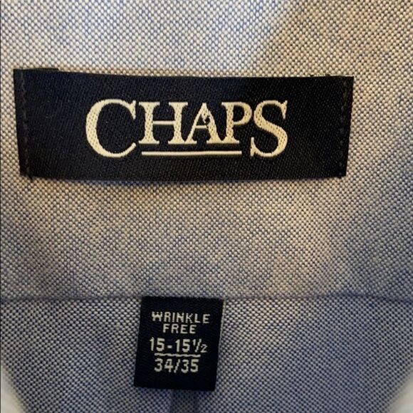 NWT Men’s Chaps Classic Fit Oxford dress shirt - Picture 5 of 8